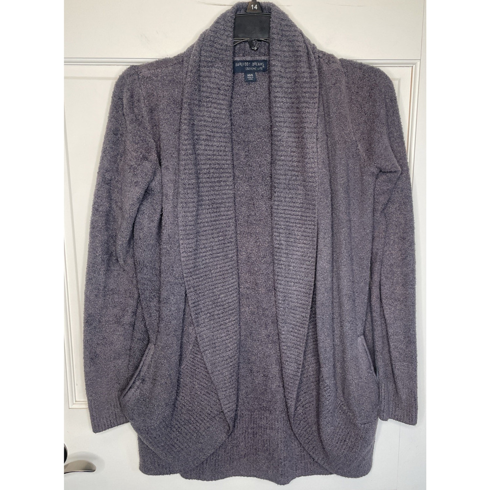 Barefoot Dreams Women’s CozyChic Lite Circle Open Cardigan Sweater Sz XS/S Boho